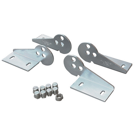 KABELSCHLEPP Mtg Bracket Set, Varitrak(R), Steel, 55mm S0950 MB4