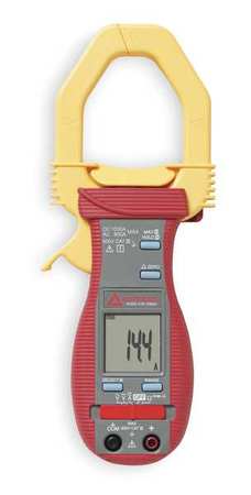 AMPROBE Clamp Meter, LCD, 800 A, 2.0 in (51 mm) Jaw Capacity, Cat III 600V Safety Rating ACDC-100