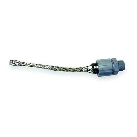 HUBBELL WIRING DEVICE-KELLEMS Strain Relief Cord Grip, Male, Straight 074011334