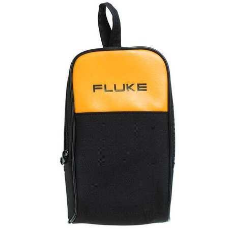 Fluke Soft Carrying Case, 8-1/2 In. D, Black/Ylw Fluke-C25