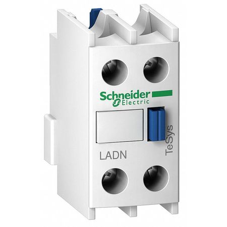 SCHNEIDER ELECTRIC IEC Contact Block, 10A, 1NC, 1NO LA1KN11