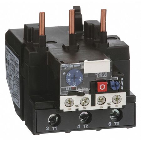 SCHNEIDER ELECTRIC Ovrload Relay, 30 to 40A, Class 10, 3P, 690V LRD3355