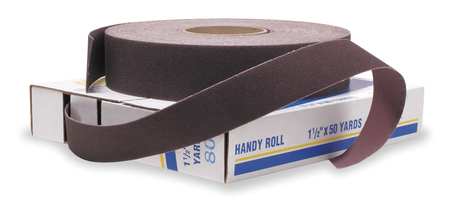 Merit Abrasive Roll, 2" Wx 150 ft. L, 320G, Cloth 08834191527