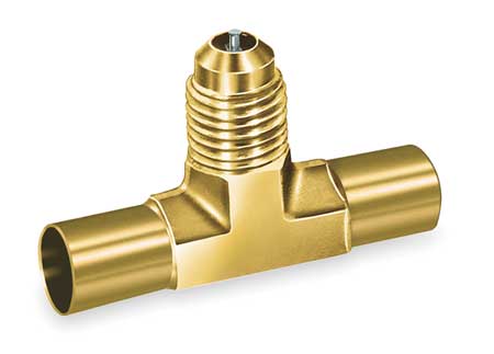 JB INDUSTRIES 1/4" Access Valve Tee, PK3 A31236