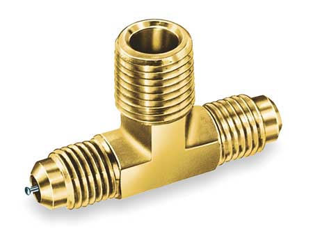 Jb Industries 1/4" Access Valve Branch Tee, PK3 A31452