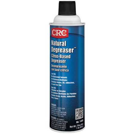 Crc Natural Degreaser, Citrus-Based, 20 oz Aerosol Spray Can, Ready To Use, Solvent Based, C1 14005