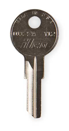 Kaba Ilco Key Blank, Brass, Yale Lock, PK10 O1122A-Y12