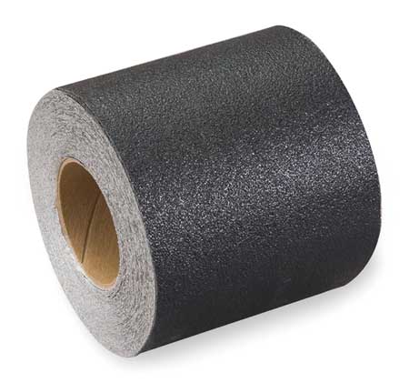 ZORO SELECT Conformable Anti-Slip Tape, Blk, 6inx60ft GRAN1353