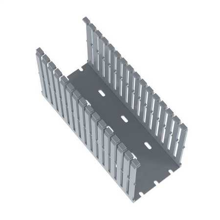 PANDUIT Wire Duct, Narrow Slot, Gray, 3.25 W x 5 D F3X5LG6