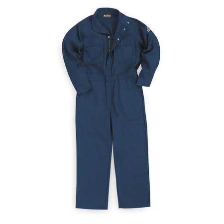 VF IMAGEWEAR Flame Resistant Coverall, Navy Blue, Nomex(R), 3XL CNB6NV RG 54