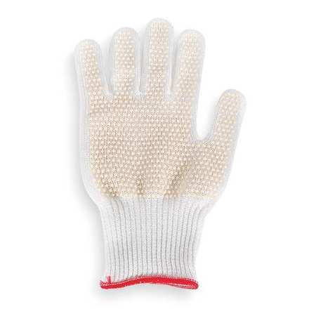 SHOWA Cut Resistant Glove, White, Reversible, M 910C-08