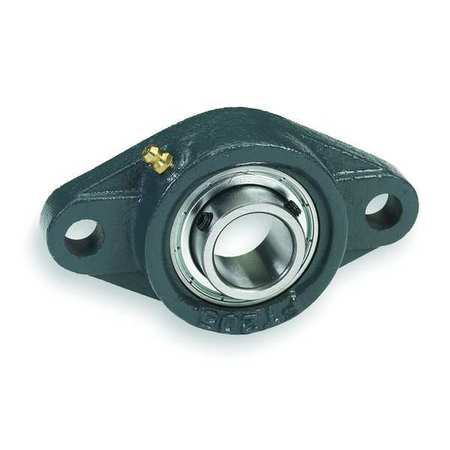 Dayton Flange Bearing, 2-Bolt, Ball, 1-1/2" Bore 3FCV9