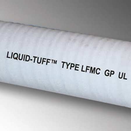 ALLIED TUBE & CONDUIT Liquid-Tight Conduit, 3/8 In x 500ft, Gray 6201-45-00