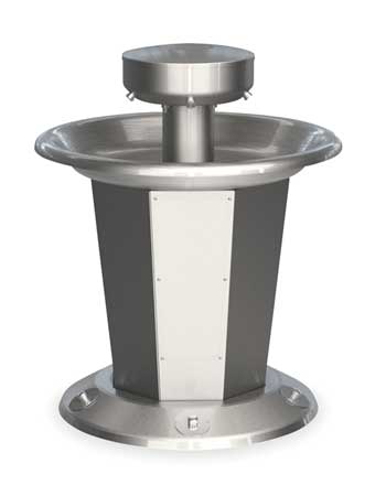 BRADLEY -, Circular, Shallow Bowl Wash Fountain S93-635
