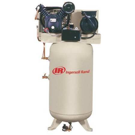 INGERSOLL-RAND Electric Air Compressor, 2 Stage, 10 HP 2545K10-P-230/3