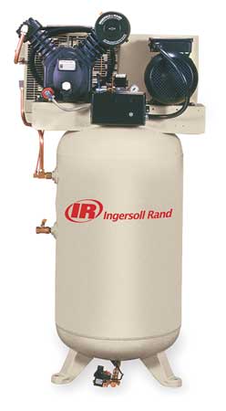 Ingersoll-Rand Electric Air Compressor, 2 Stage, 24 cfm 2475N7.5-P-230-1