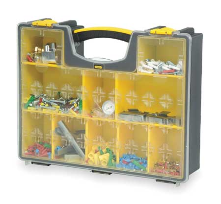 Stanley Compartment Box with 10 compartments, Plastic 014710R