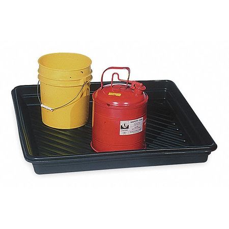 Ultratech Spill Tray, 24 gal Spill Capacity, Polyethylene 1032