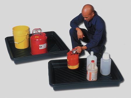 Ultratech Spill Tray, 24 gal Spill Capacity, Polyethylene 1032