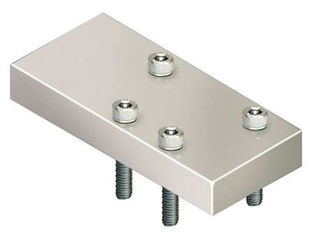 SPEEDAIRE Blank Plate, For ISO Size 1 Manifolds 3FZX3