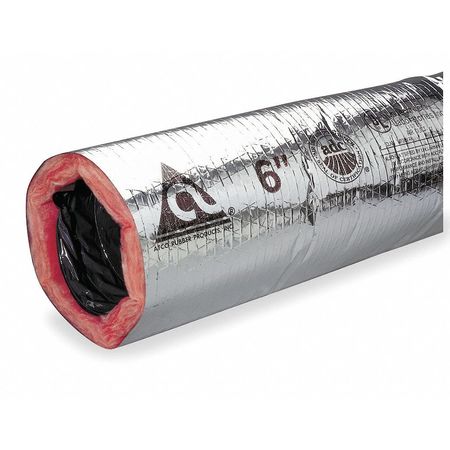 ATCO Insulated Flexible Duct, 10"WC 13002514