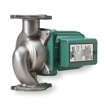 Taco Potable Water Circulating Pump, 1/8 hp, 115V, 1 Phase, Flange Connection 009-SF5-IFC