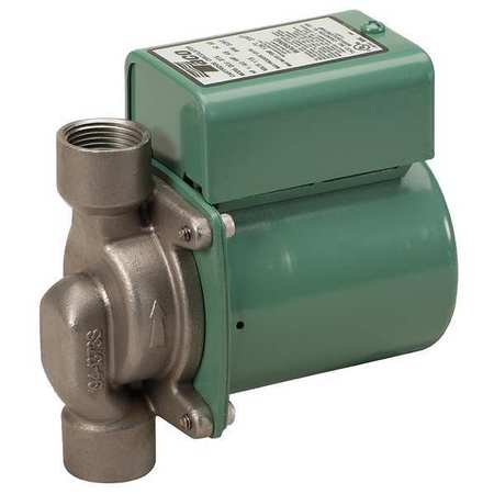 TACO Potable Water Circulating Pump, 1/40 hp, 115V, 1 Phase, NPT Connection 006-ST4-1