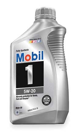 MOBIL Mobil 1 Engine Oil, 5W-20, 1 Qt. 103008