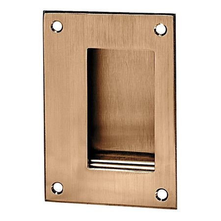 ROCKWOOD Recessed Pull Handle, Clips/Fasteners, Bronze, Clips/Fasteners 94.10