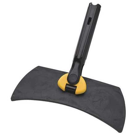 RUBBERMAID COMMERCIAL 11" Slide On Dust Mop Frame, Black/Yellow, Plastic FGQ85500BK00