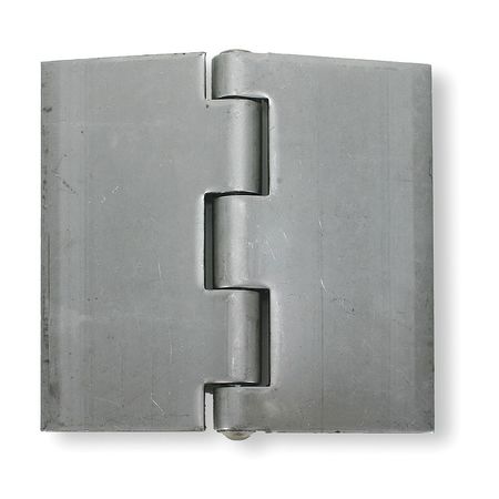 ZORO SELECT 3 in W x 3 1/2 in H Stainless steel Door and Butt Hinge 3HTL6