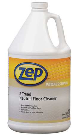Zep Floor Cleaner, 1 gal., Pleasant, Green 1041452