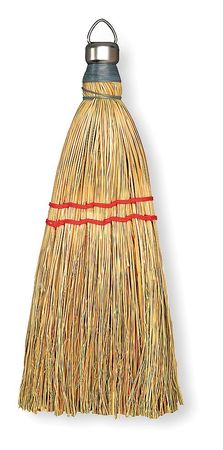 TOUGH GUY Whisk Broom, 10"W 3H386