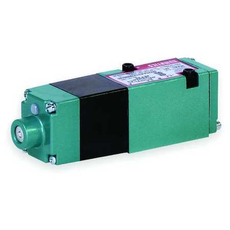 NUMATICS Solenoid Air Control Valve, 120V AC, Solenoid / Spring, 1/4 in Pipe Size, 0 to 150 psi 081SA400K000030