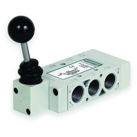 AVENTICS Manual Air Control Valve, 4-Way, 3/8In NPT L23LA652O000000