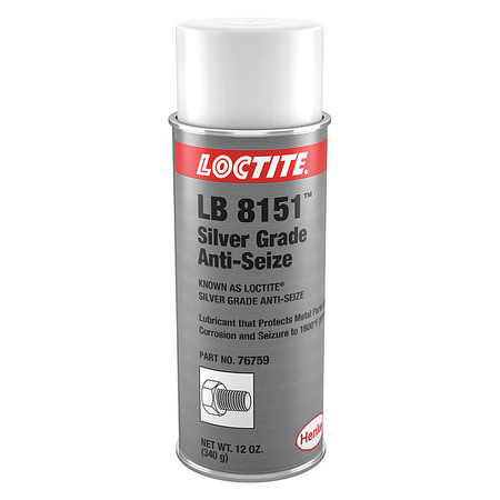 LOCTITE Anti-Seize, 12 oz Spray Can, Graphite LB 8151™ 135541