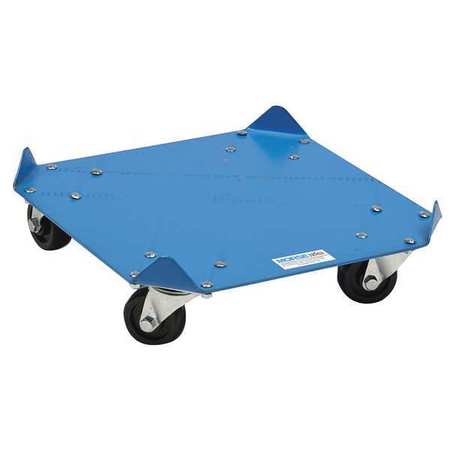 ZORO SELECT Drum Dolly, Steel, 1000 lb., 30 gal. 34-30