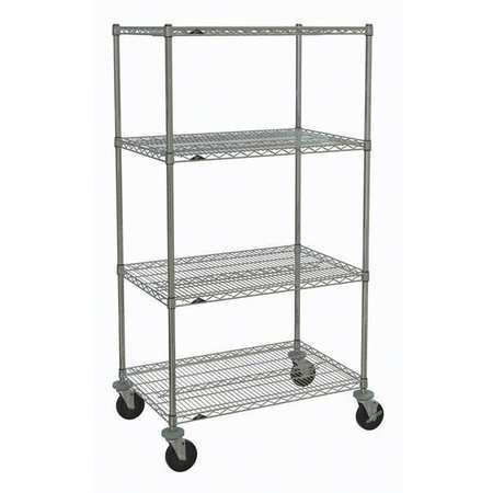 METRO Wire Cart, 24 In. W, 36 In. L, Wire PK1052