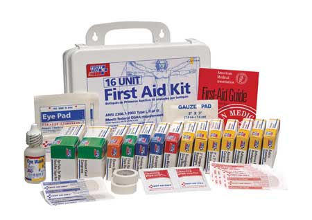 FIRST AID ONLY Unitized First Aid Kit Refill, Cardboard, 25 Person 3JNA7