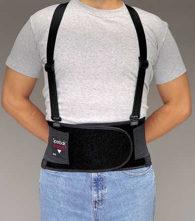 Allegro Industries Back Support, Suspenders, XL 7190-04