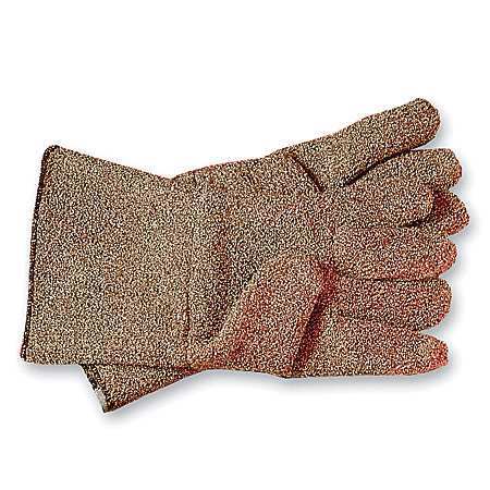 Jomac Heat Resistant Gloves, Brown/White, XL, PR 636HR-LS