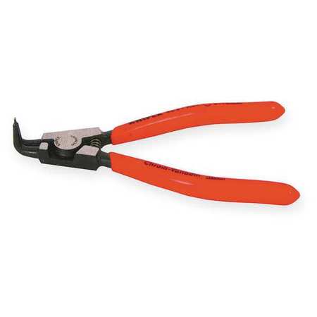 KNIPEX Retaining Ring Pliers, 0.046In Tip, 90 Deg 46 21 A01 SBA