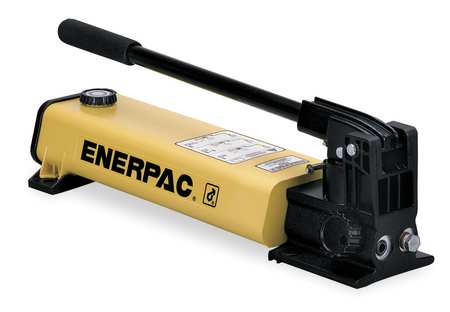 ENERPAC P802, Two Speed, Lightweight Hydraulic Hand Pump, 155 in3 Usable Oil P802