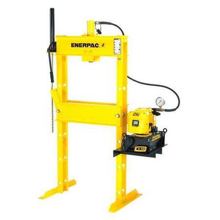 ENERPAC IPE5060, 50 Ton, H-Frame Hydraulic Press, RR5013 Double-Acting Cylinder and ZE4420SBN Electric Pump IPE5060