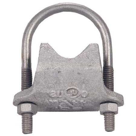 ZORO SELECT Right Angle Beam Clamp, 1-1/2 in., Pk50 3KG70