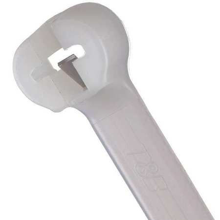 Ty-Rap Heavy Duty Cable Tie, 13 in L, 0.27 in W, Nylon 6/6, Natural, Indoor Use, 50 Pack TY527M