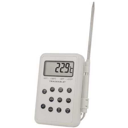 TRACEABLE Thermocouple Thermometer, 1 Input 4373