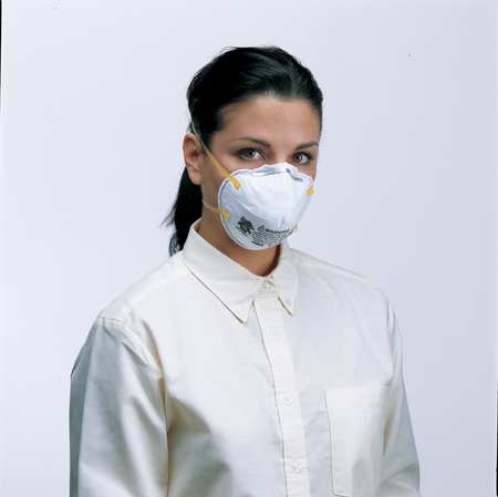 3M N95 Disposable Respirator, 8210, Dual Headstrap, Particulate Respirator, Nose Clip, Pack of 20 8210