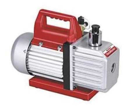 ZORO SELECT Refrig Evacuation Pump, 3.0 cfm, 6 ft. 15300