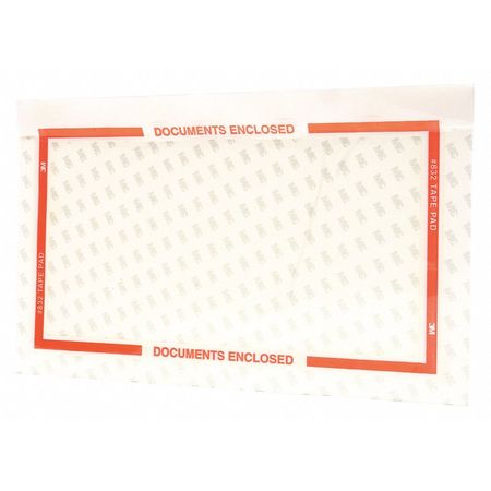 SCOTCH Packing List Envelope, 10 In H, PK1000, Width: 6" 832